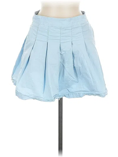 Pre-owned American Eagle Outfitters Casual Skirt In Blue