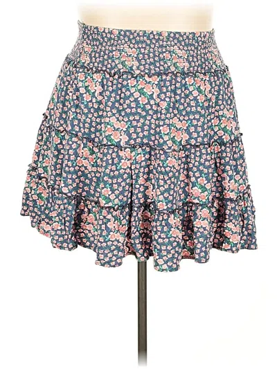 Pre-owned American Eagle Outfitters Casual Skirt In Blue