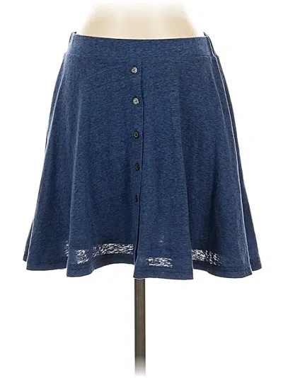 Pre-owned American Eagle Outfitters Casual Skirt In Blue