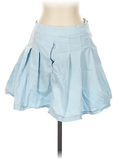 Pre-owned American Eagle Outfitters Casual Skirt In Blue