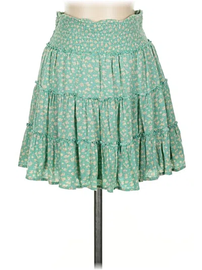 Pre-owned American Eagle Outfitters Casual Skirt In Blue