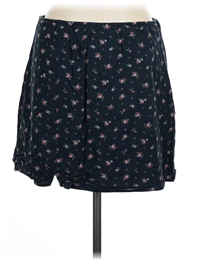 Pre-owned American Eagle Outfitters Casual Skirt In Blue
