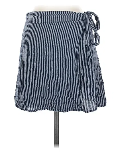 Pre-owned American Eagle Outfitters Casual Skirt In Blue