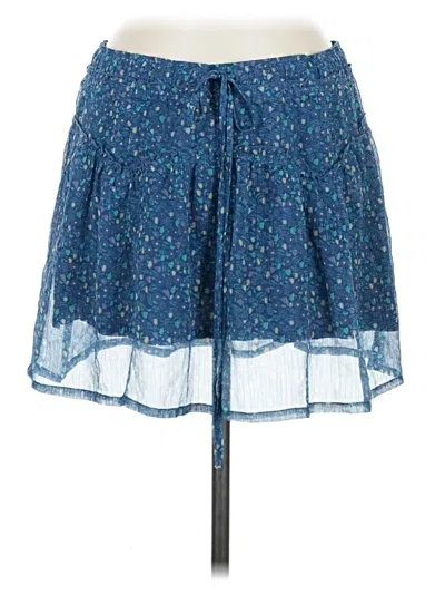 Pre-owned American Eagle Outfitters Casual Skirt In Blue