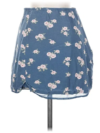 Pre-owned American Eagle Outfitters Casual Skirt In Blue