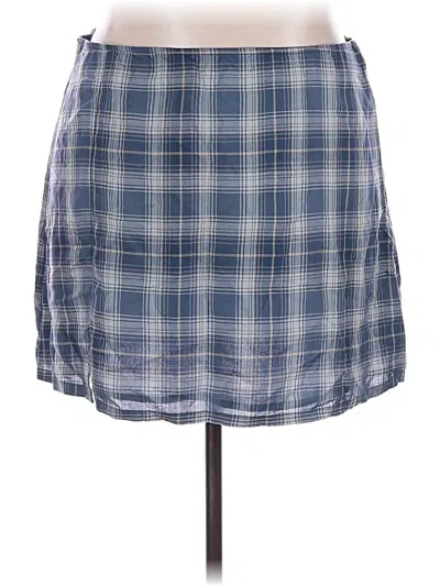 Pre-owned American Eagle Outfitters Casual Skirt In Blue