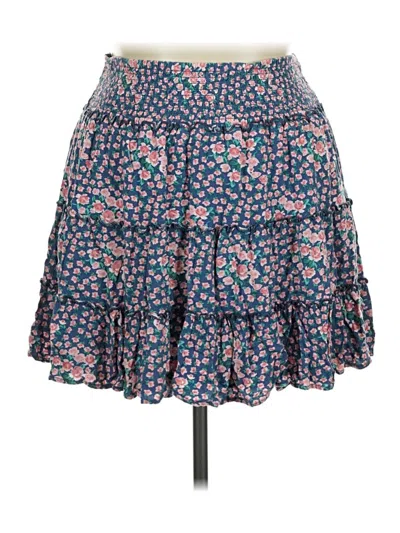 Pre-owned American Eagle Outfitters Casual Skirt In Blue