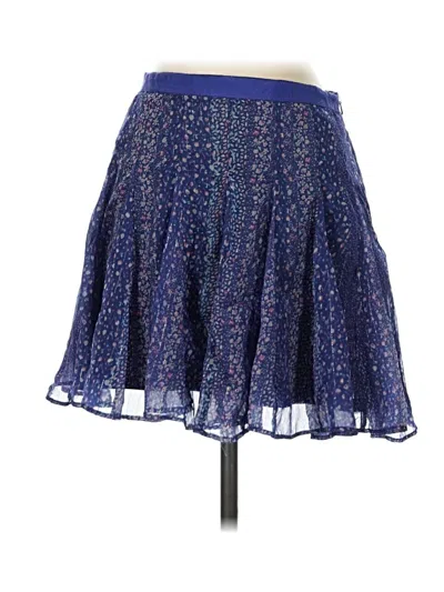 Pre-owned American Eagle Outfitters Casual Skirt In Blue