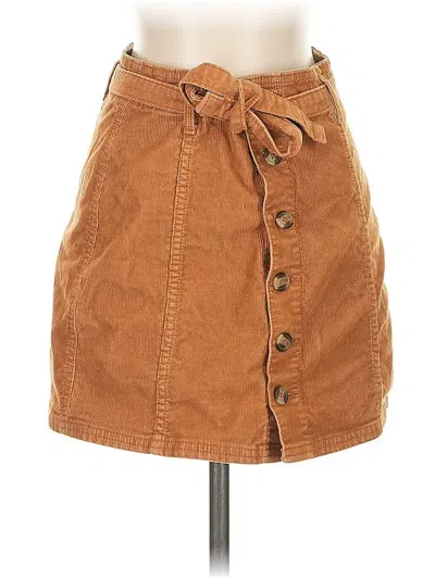 Pre-owned American Eagle Outfitters Casual Skirt In Brown
