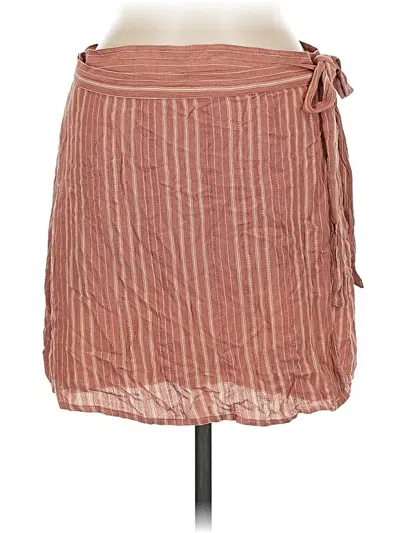 Pre-owned American Eagle Outfitters Casual Skirt In Brown