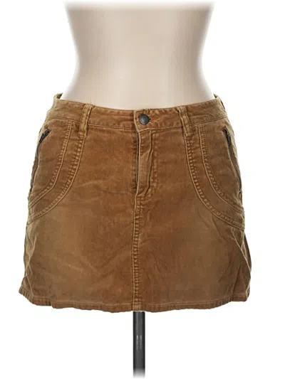 Pre-owned American Eagle Outfitters Casual Skirt In Brown