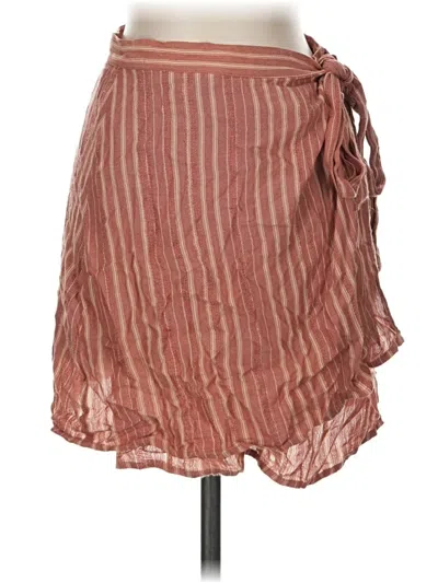 Pre-owned American Eagle Outfitters Casual Skirt In Brown