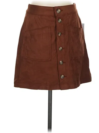 American Eagle Outfitters Casual Skirt In Brown
