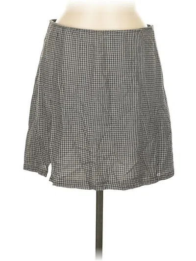 Pre-owned American Eagle Outfitters Casual Skirt In Gray