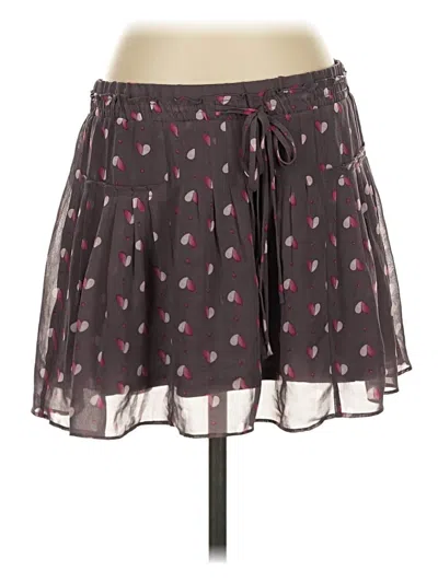 Pre-owned American Eagle Outfitters Casual Skirt In Gray