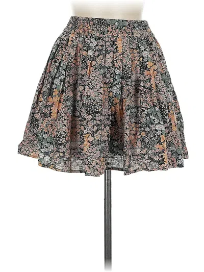 Pre-owned American Eagle Outfitters Casual Skirt In Gray