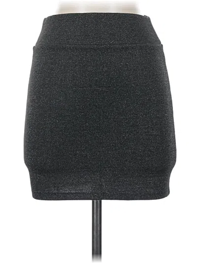 Pre-owned American Eagle Outfitters Casual Skirt In Gray
