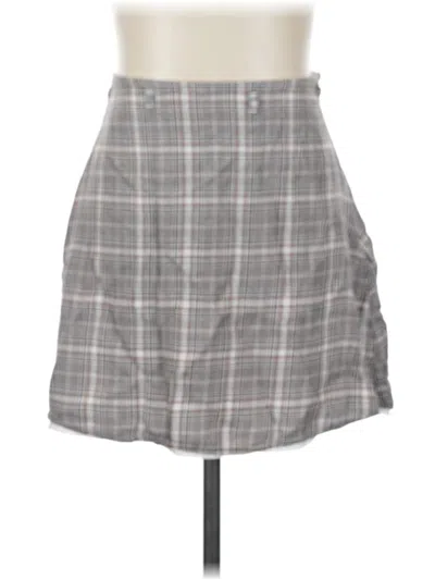 Pre-owned American Eagle Outfitters Casual Skirt In Gray