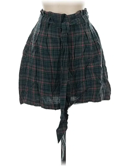 Pre-owned American Eagle Outfitters Casual Skirt In Gray