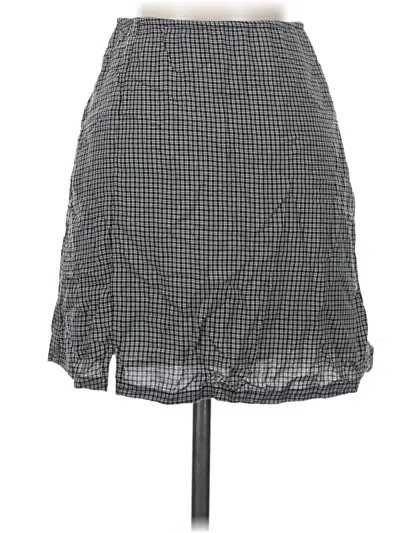 Pre-owned American Eagle Outfitters Casual Skirt In Gray