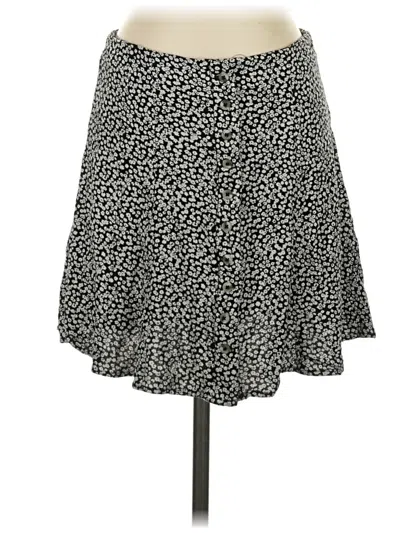 Pre-owned American Eagle Outfitters Casual Skirt In Gray
