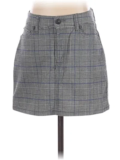Pre-owned American Eagle Outfitters Casual Skirt In Gray