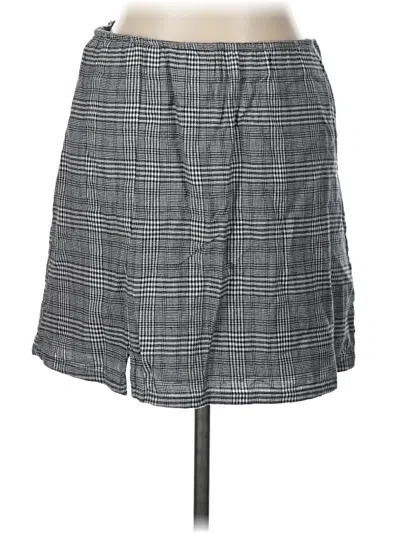 Pre-owned American Eagle Outfitters Casual Skirt In Gray