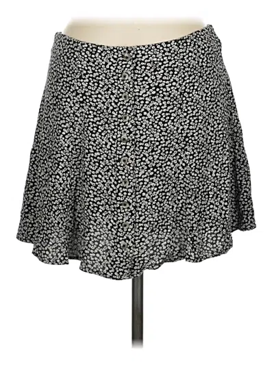 Pre-owned American Eagle Outfitters Casual Skirt In Gray