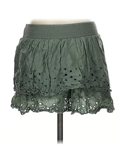 Pre-owned American Eagle Outfitters Casual Skirt In Green