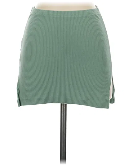 Pre-owned American Eagle Outfitters Casual Skirt In Green