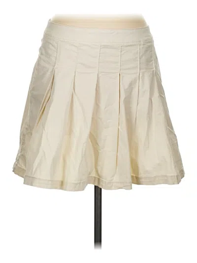 Pre-owned American Eagle Outfitters Casual Skirt In Ivory