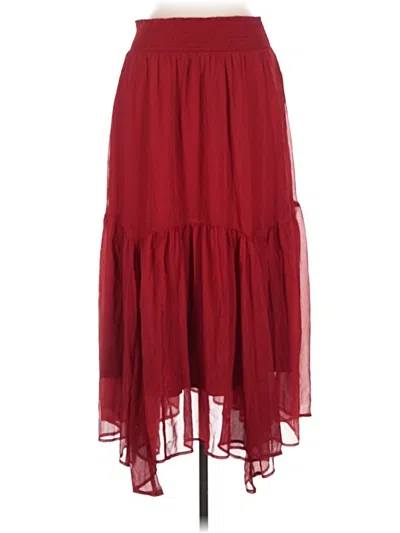 Pre-owned American Eagle Outfitters Casual Skirt In Red