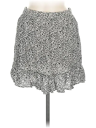 Pre-owned American Eagle Outfitters Casual Skirt In Silver