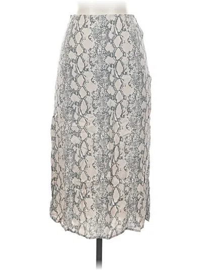 Pre-owned American Eagle Outfitters Casual Skirt In Silver
