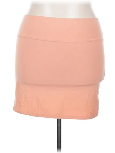 Pre-owned American Eagle Outfitters Casual Skirt In Tan