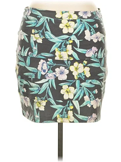 Pre-owned American Eagle Outfitters Casual Skirt In Teal