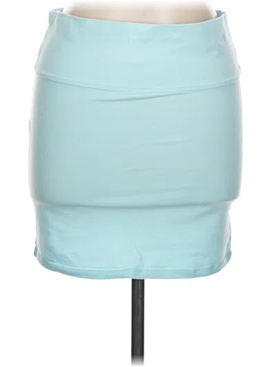 Pre-owned American Eagle Outfitters Casual Skirt In Teal