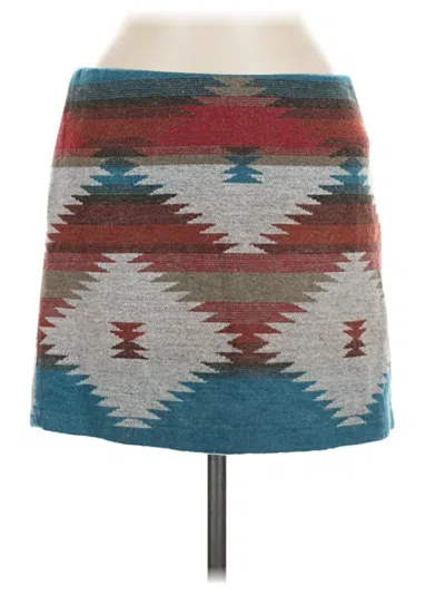 Pre-owned American Eagle Outfitters Casual Skirt In Teal