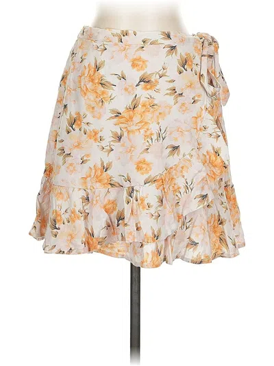 Pre-owned American Eagle Outfitters Casual Skirt In White