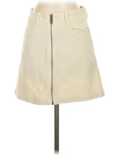 Pre-owned American Eagle Outfitters Casual Skirt In White