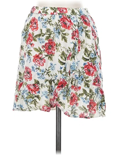 Pre-owned American Eagle Outfitters Casual Skirt In White