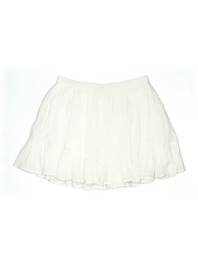 Pre-owned American Eagle Outfitters Casual Skirt In White