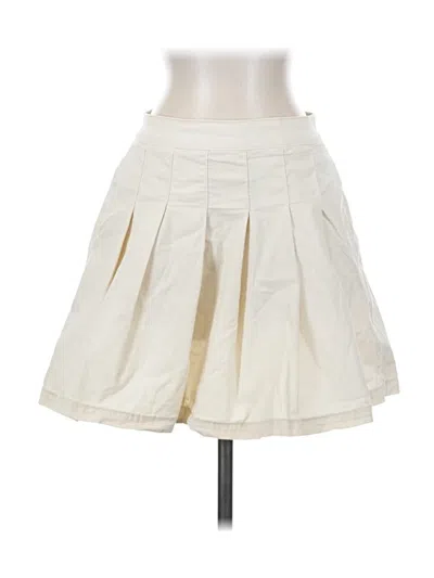 Pre-owned American Eagle Outfitters Casual Skirt In White