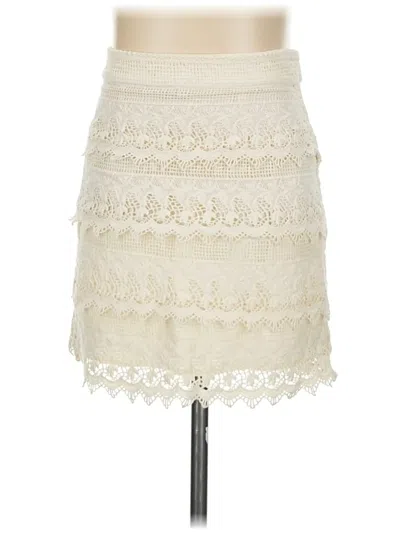 Pre-owned American Eagle Outfitters Casual Skirt In White