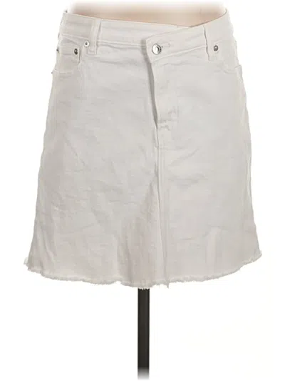 Pre-owned American Eagle Outfitters Casual Skirt In White