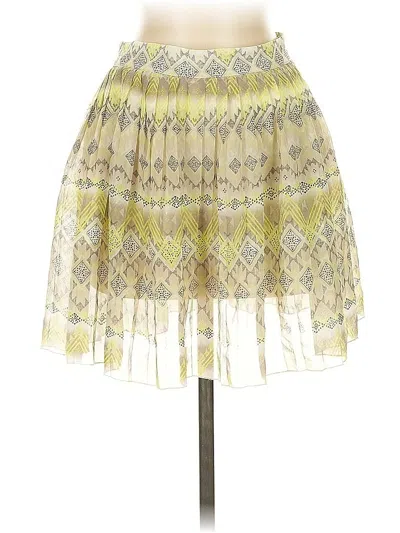 Pre-owned American Eagle Outfitters Casual Skirt In Yellow