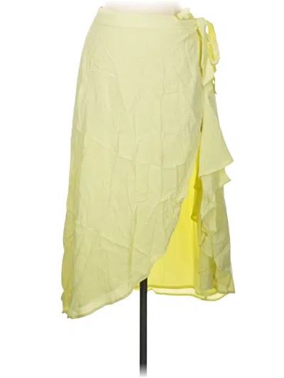 Pre-owned American Eagle Outfitters Casual Skirt In Yellow