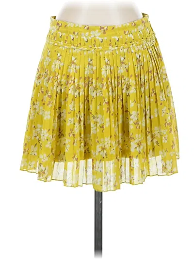 Pre-owned American Eagle Outfitters Casual Skirt In Yellow