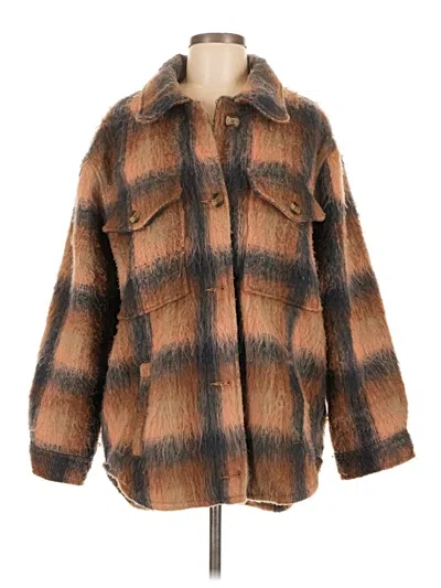Pre-owned American Eagle Outfitters Coat In Brown
