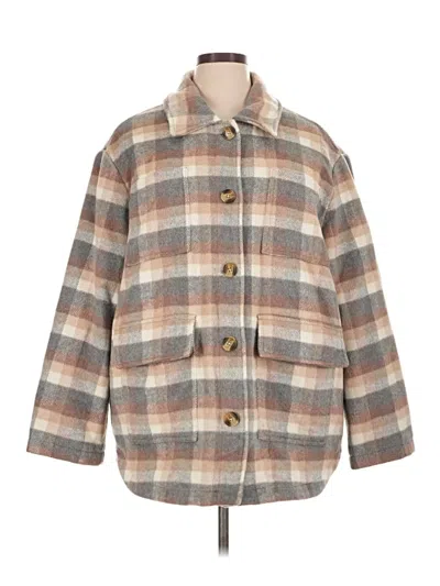 Pre-owned American Eagle Outfitters Coat In Brown